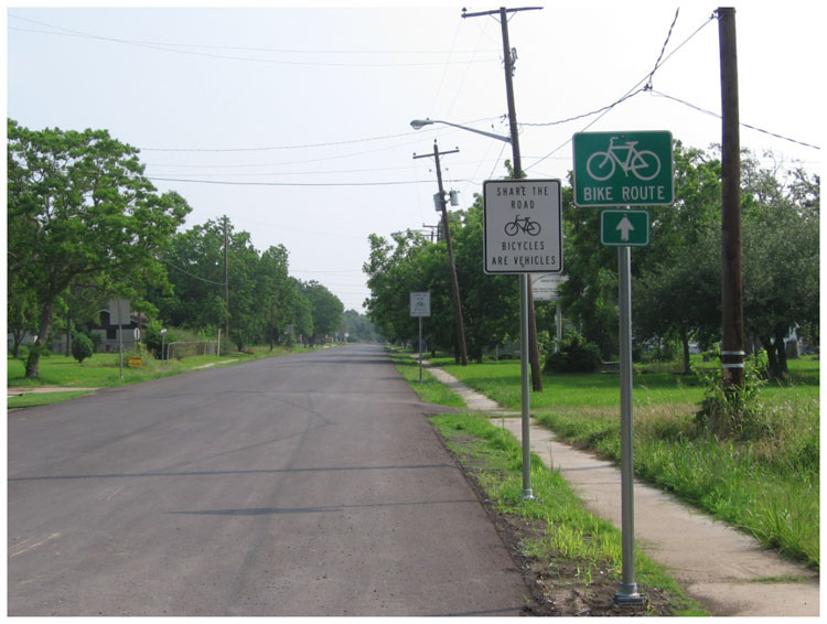 Goose Creek Trail as it passes through Central Heights 