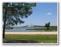 Fred Hartman Briidge over the Houston Ship Channel in Baytown, Texas