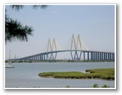 Fred Hartman Briidge over the Houston Ship Channel in Baytown, Texas