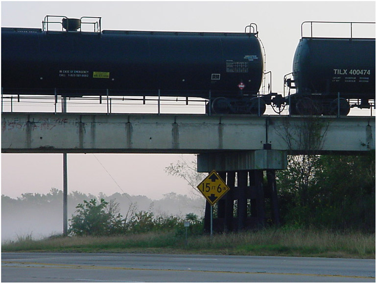 Around Baytown - RR Trestle SH-146 at Pinehurst Subdivision 