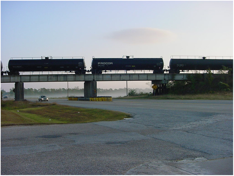 Around Baytown - RR Trestle SH-146 at Pinehurst Subdivision