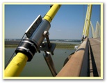 Fred Hartman Briidge over the Houston Ship Channel in Baytown, Texas