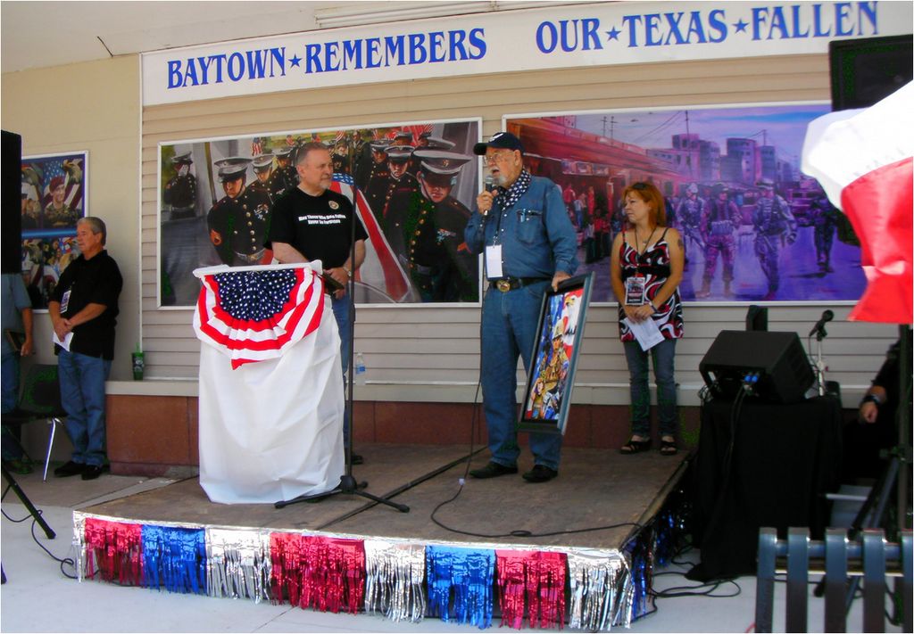 Baytown Remembers Fallen Texas Heroes 2012 - Baytown, Texas 