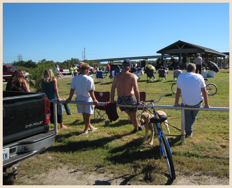 Cedar Bayou in Baytown Texas is the site of a planned barge/container loading/unloading facility 