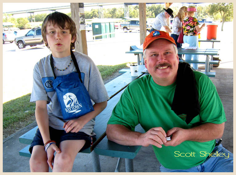 Councilman Scott Shelley and son