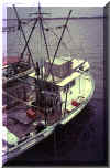 Fishing boat at Galley Restaurant 2-85  Baytown Bert