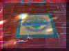 This beautiful tile is found in front of the Baytown Historical museum.  You may purchase a space and have it engraved.