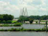 Taken from the Perry Simmons bridge on West Main Street