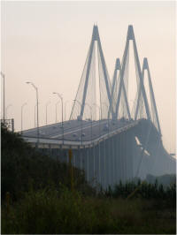 The Fred Hartman Bridge